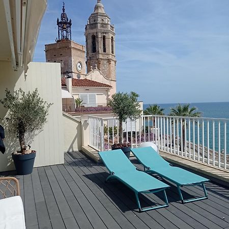 Atico Con Fantasticas Vistas Al Mar Y La Iglesia Apartment ซีเจส ภายนอก รูปภาพ