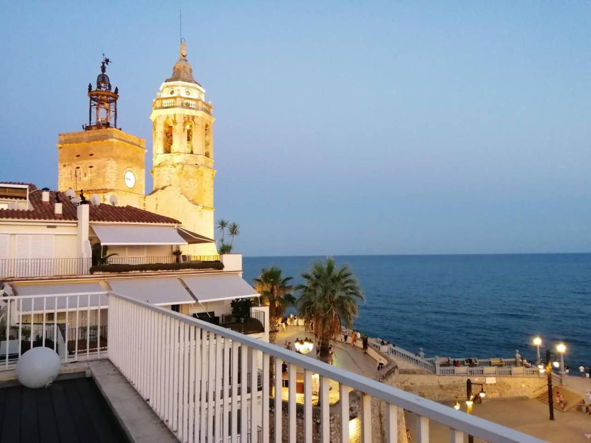 Atico Con Fantasticas Vistas Al Mar Y La Iglesia Apartment ซีเจส ภายนอก รูปภาพ