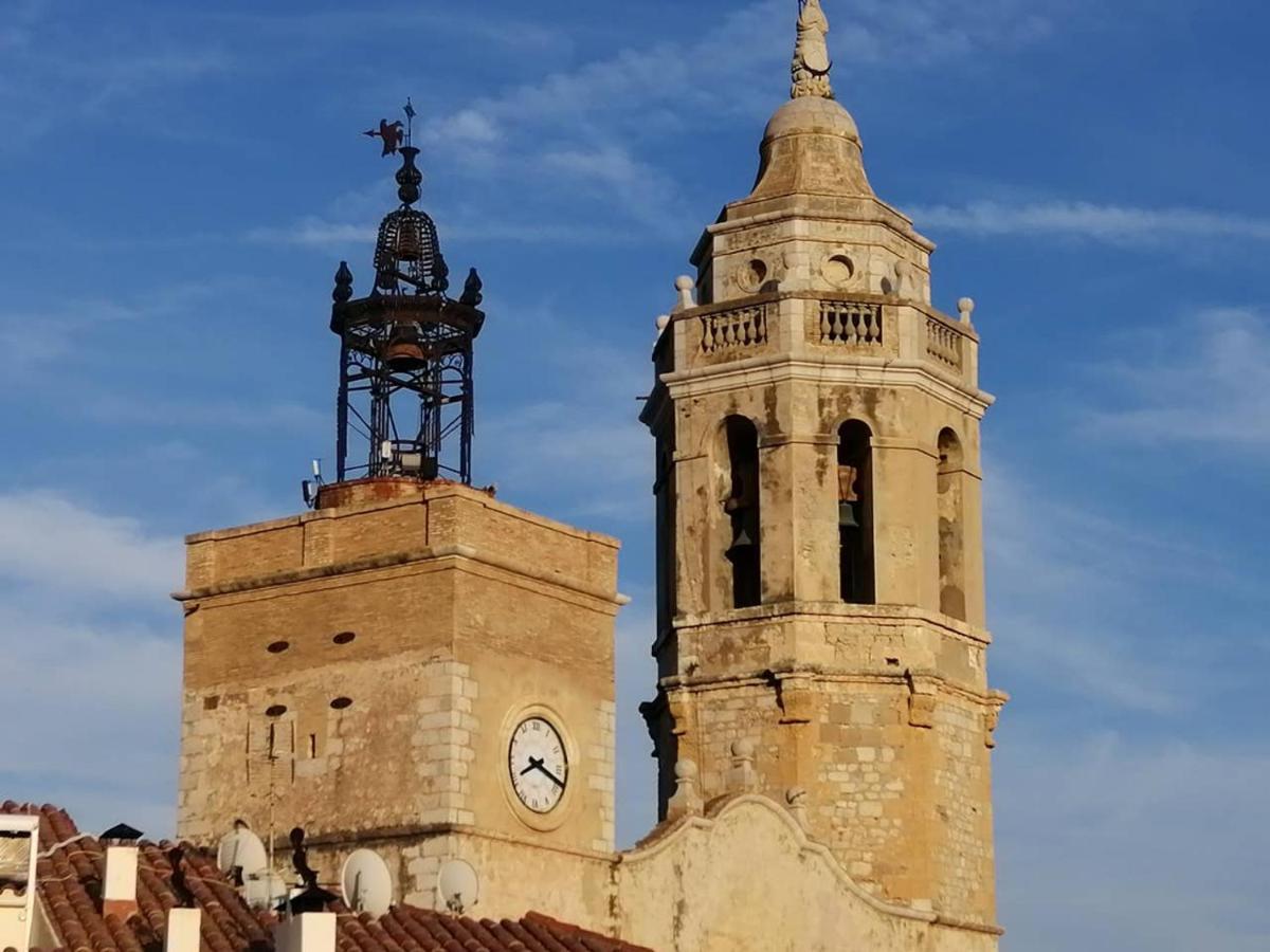 Atico Con Fantasticas Vistas Al Mar Y La Iglesia Apartment ซีเจส ภายนอก รูปภาพ